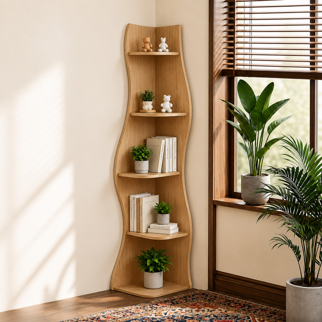 Ondine™ | Étagère Design d'Angle
