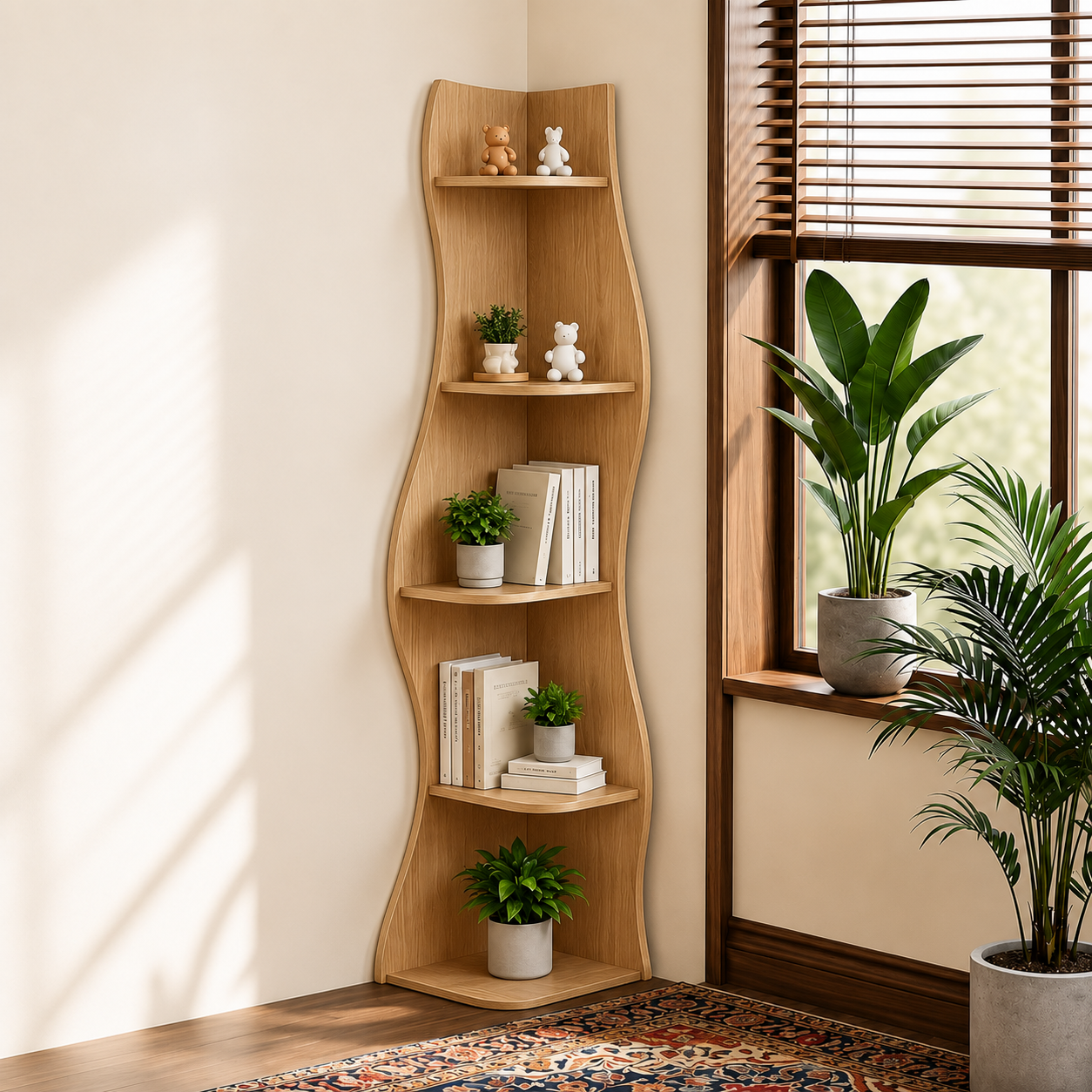 Ondine™ | Étagère Design d'Angle