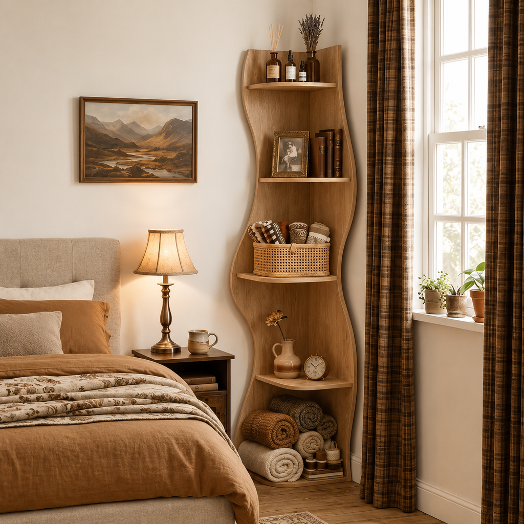 Ondine™ | Étagère Design d'Angle