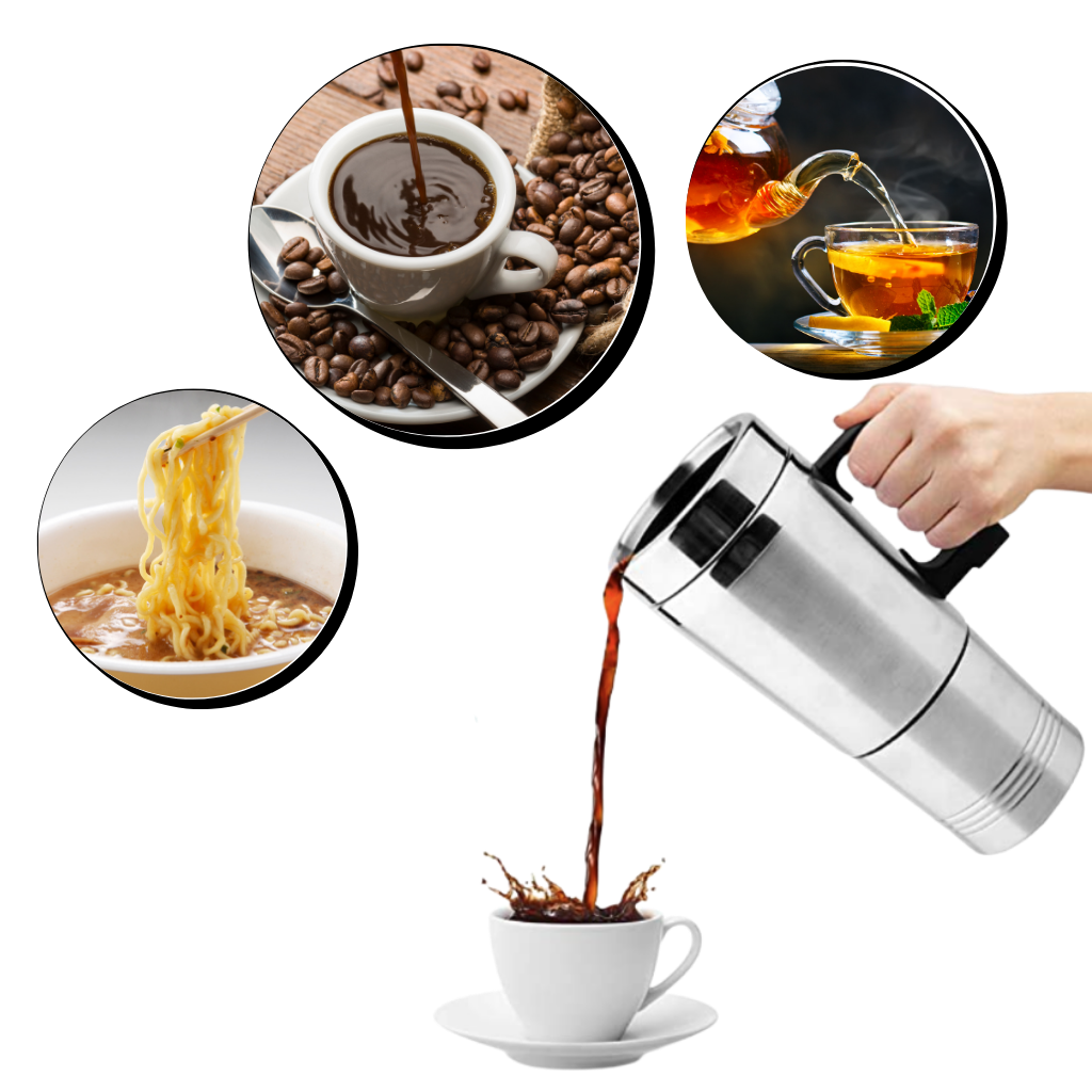 Tasse bouilloire de 300ml pour voiture
