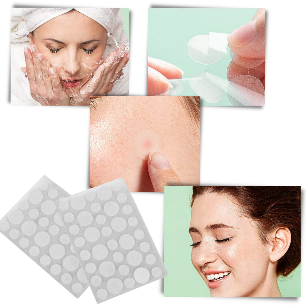 Pack de 36 patchs invisibles contre l'acné