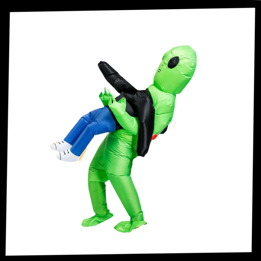 Costume d'alien gonflable