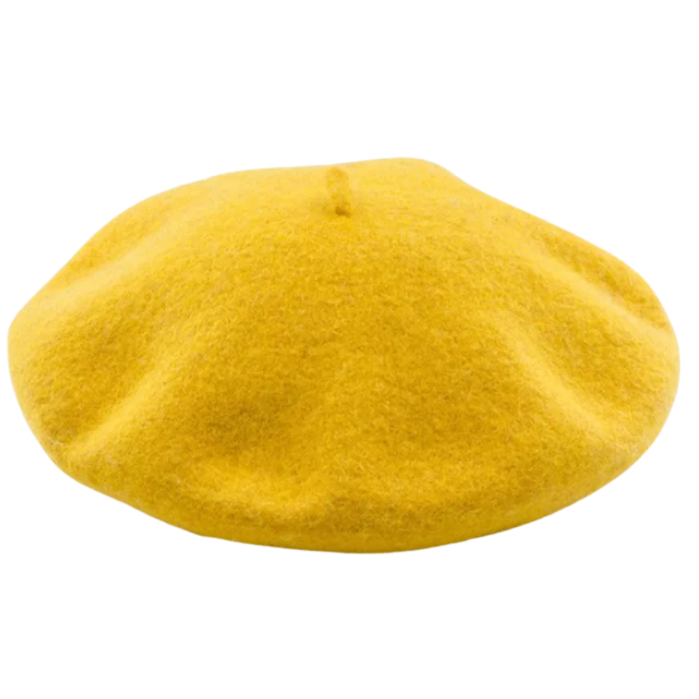 Béret classique en laine pour femme