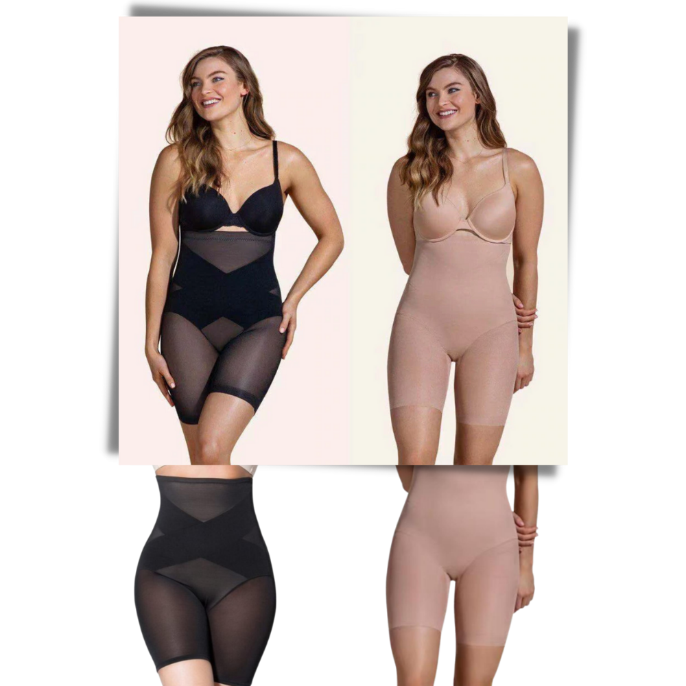 Sous-vêtements gainant amincissant taille haute