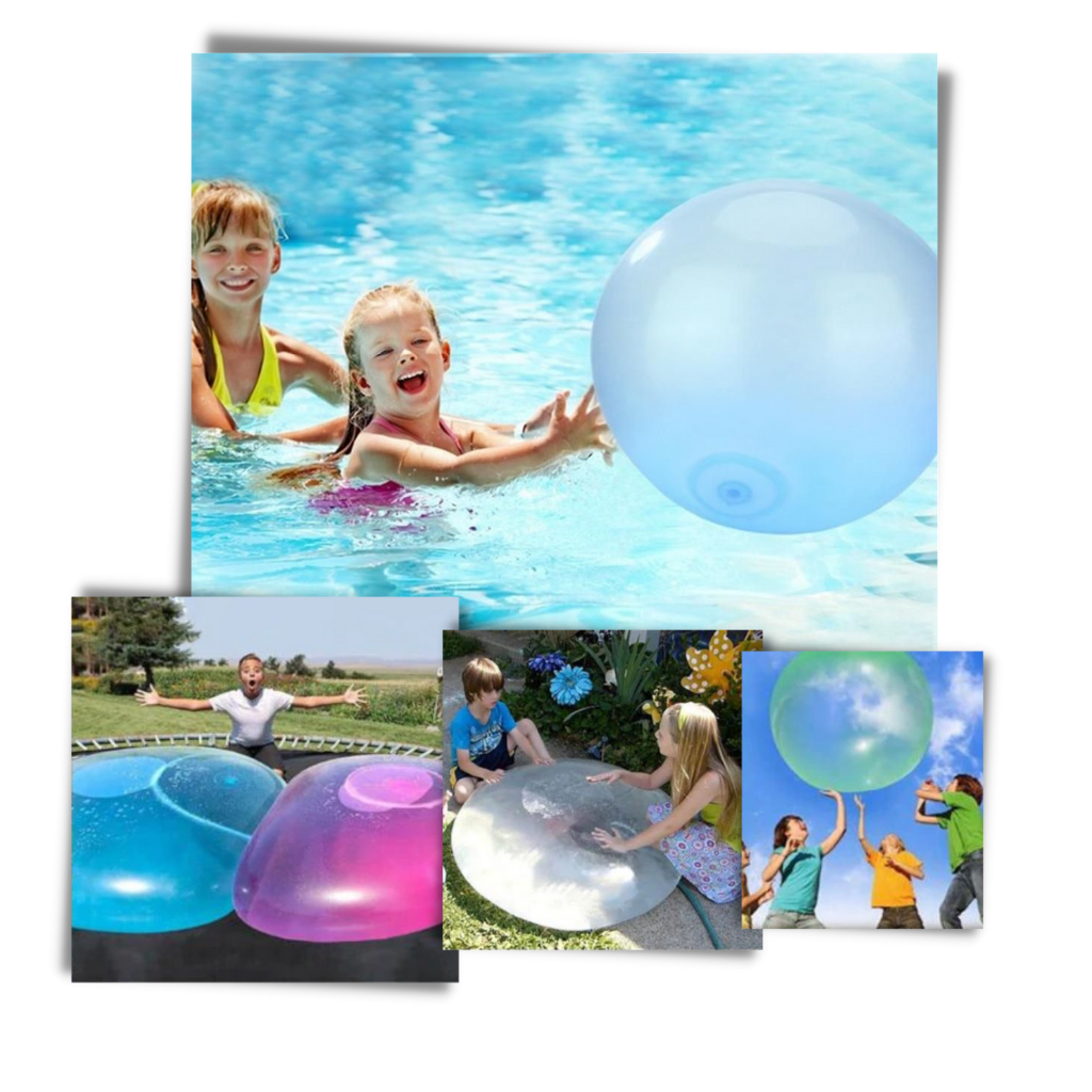 Ballon à bulles magiques