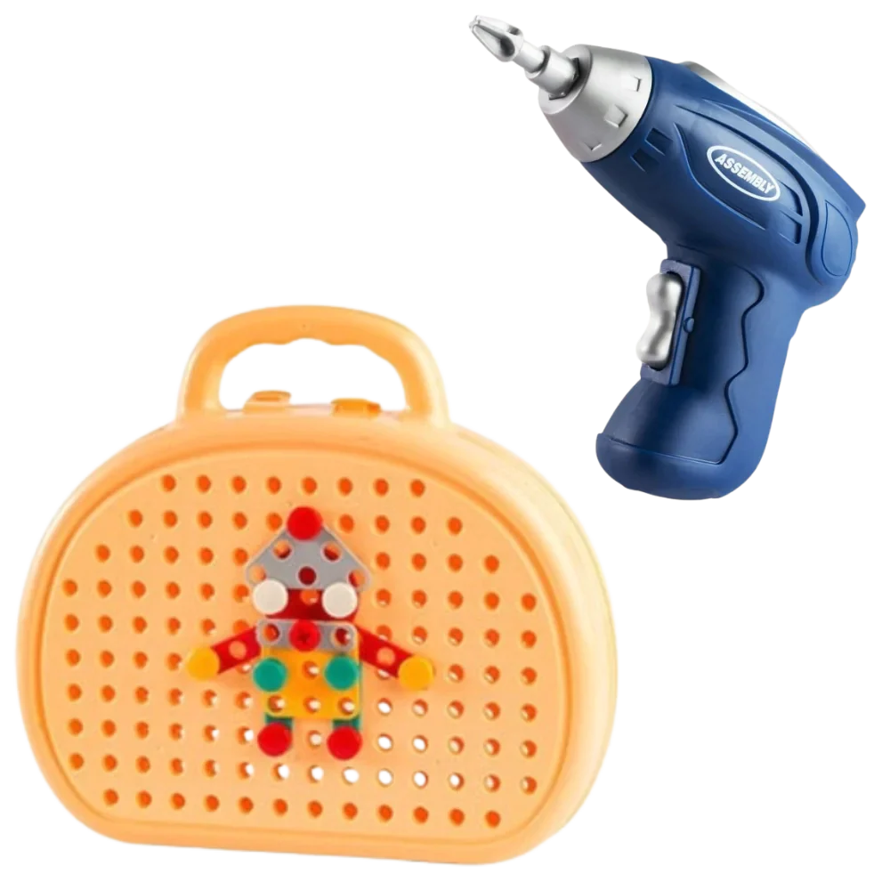Jeu de puzzle éducatif avec kit de perçage