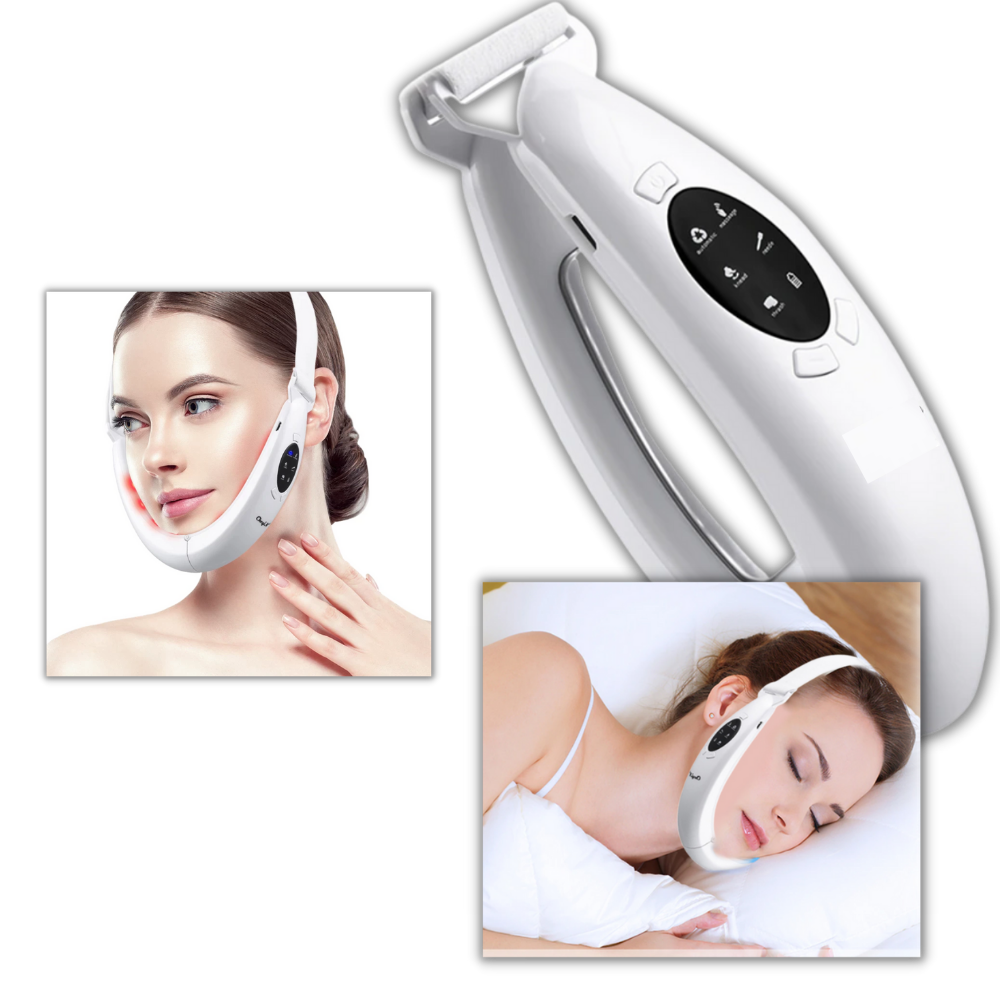 Masseur facial en forme de V