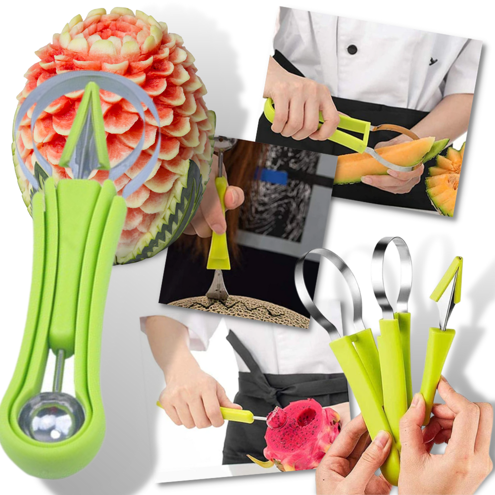 Set d'outils pour découper et trancher les fruits