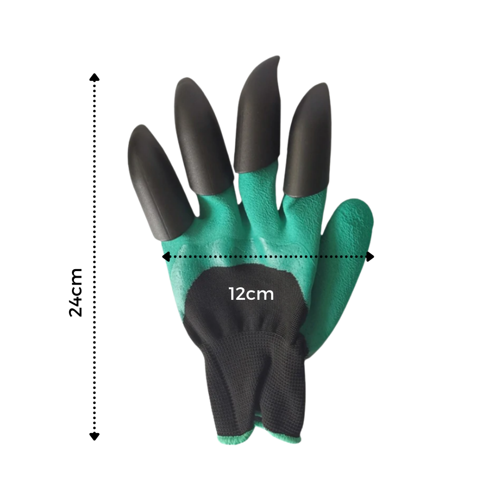 Gants de jardinage avec griffes