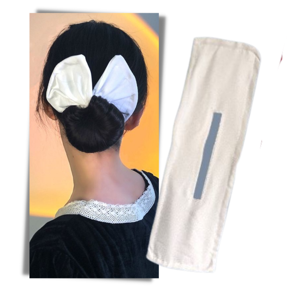 Accessoire pour réaliser des chignons