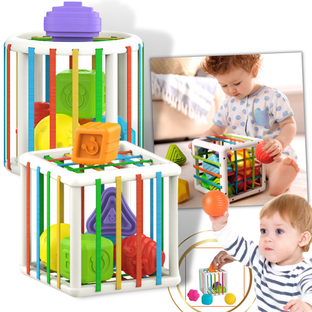 Blocs de formes colorés pour enfants