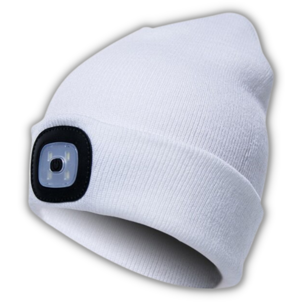 Bonnet avec lumière LED