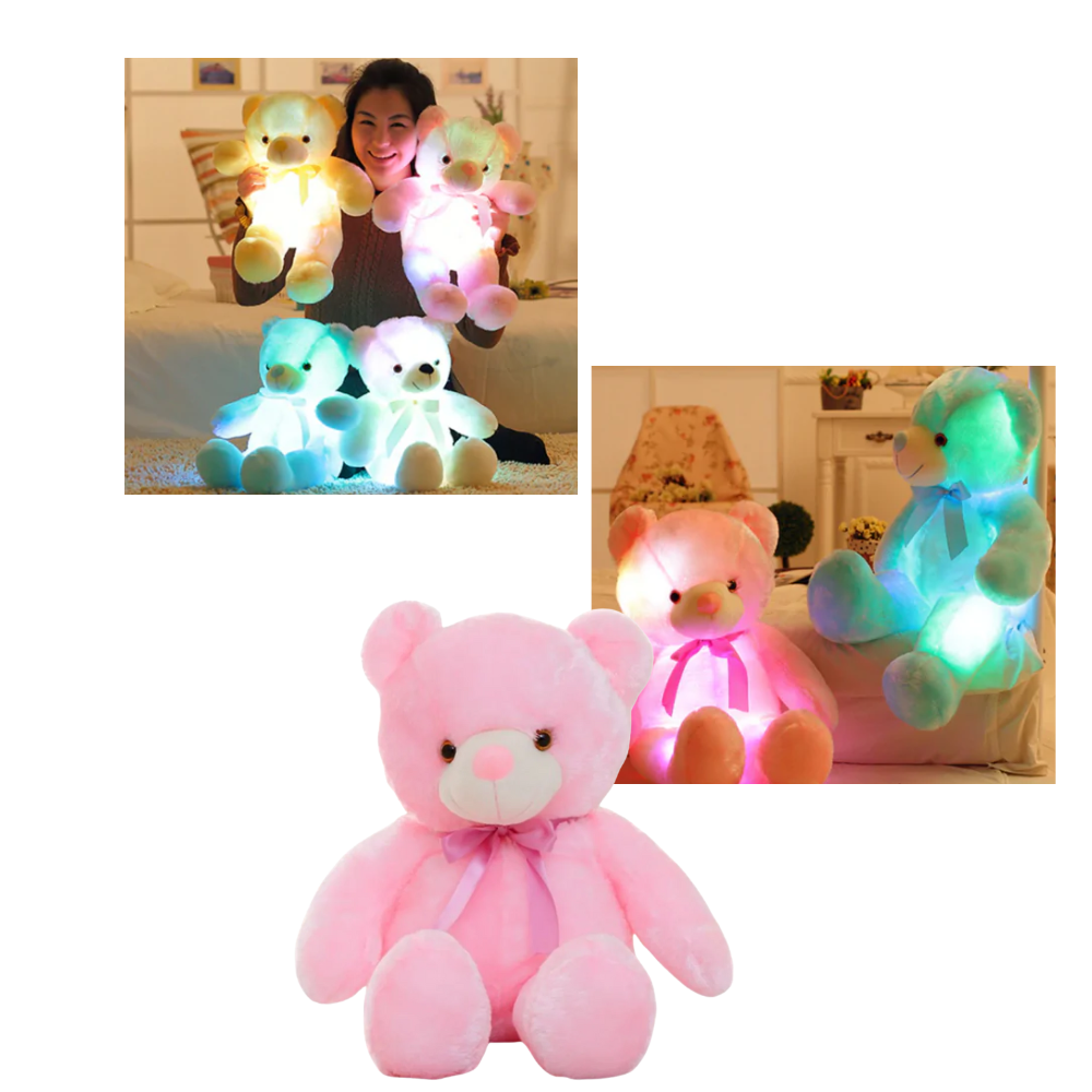 Veilleuse ourson en peluche