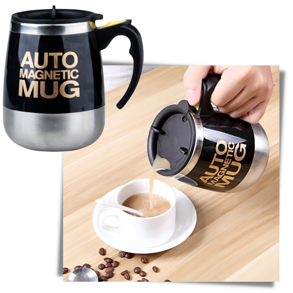 Tasse Magnétique à Remuage Automatique