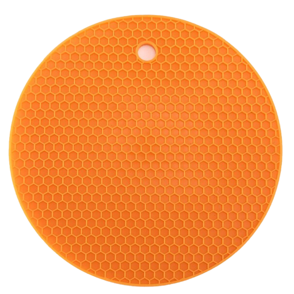 Sous-verre porte-pot en silicone