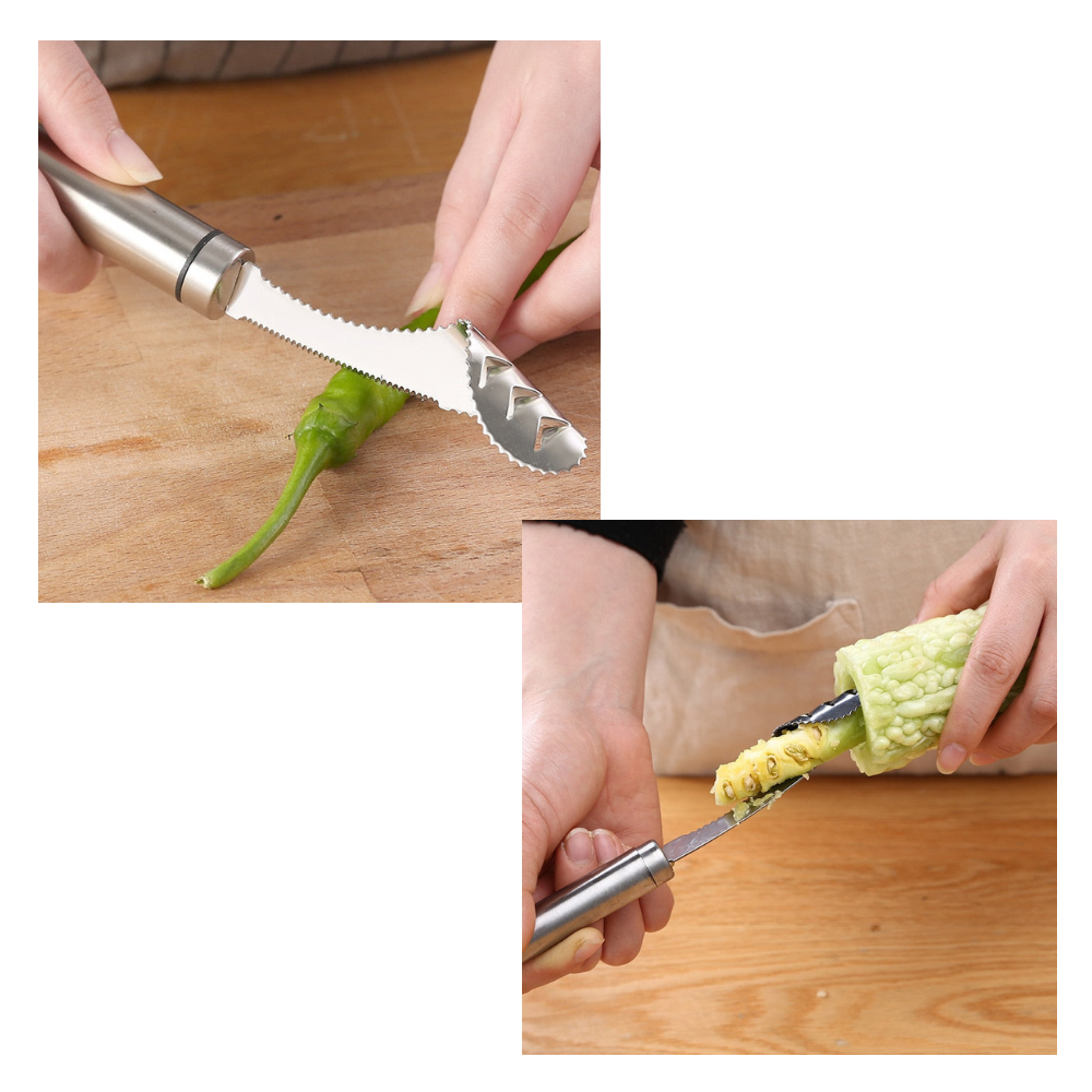 Evideur pour légumes et poivrons