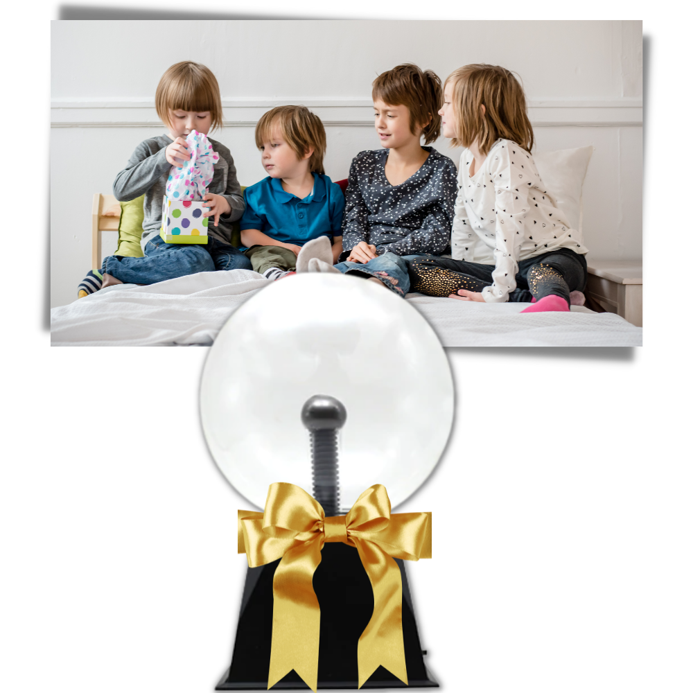 Lampe boule plasma magique