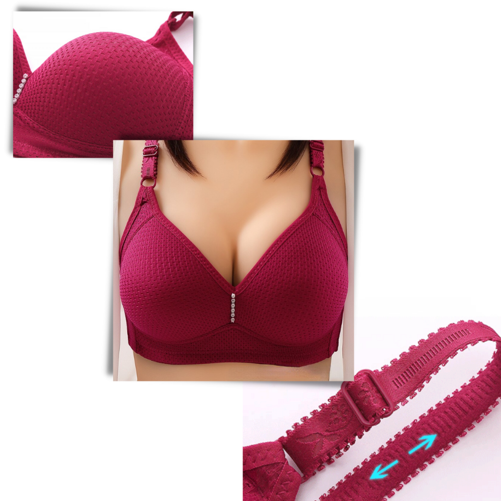 Soutien-gorge confortable sans armatures