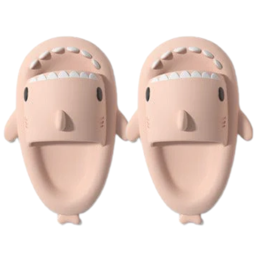 Chaussons de plage en forme de requin