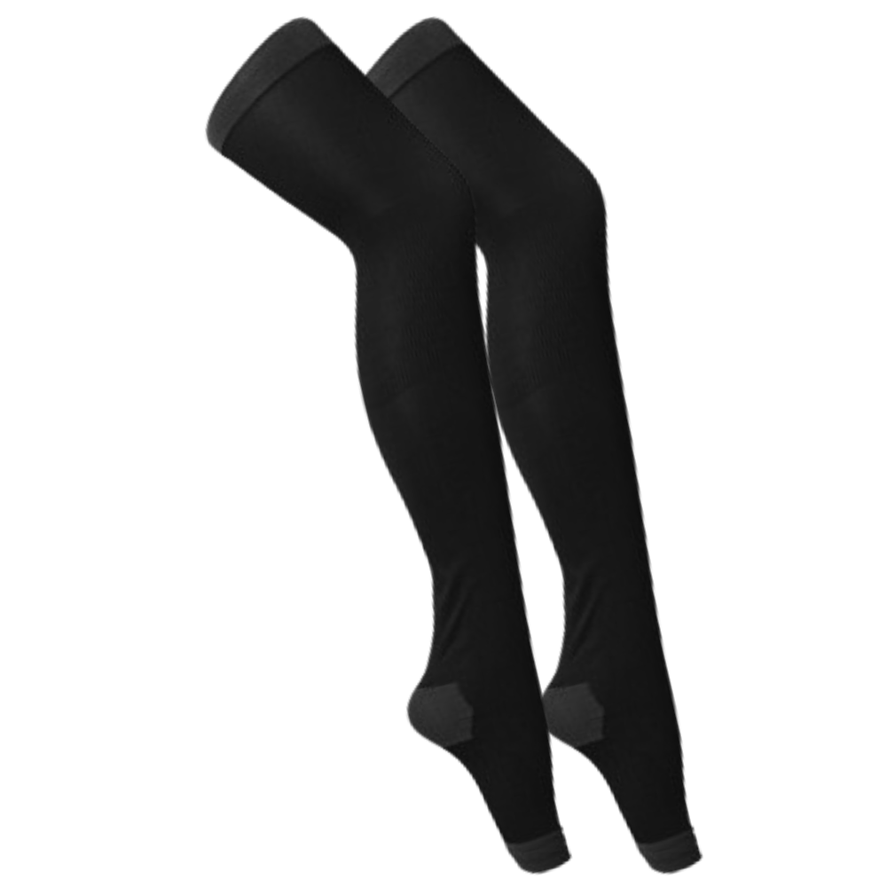Paire de collants de compression amincissants