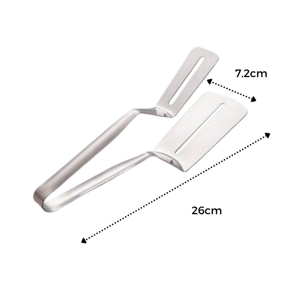Spatule et pinces en acier inoxydable