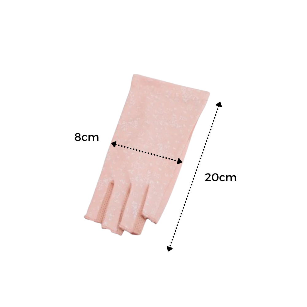 Gants élégants en coton anti-UV