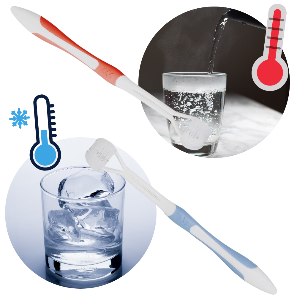 Brosse à dents à trois faces pour adultes et enfants
