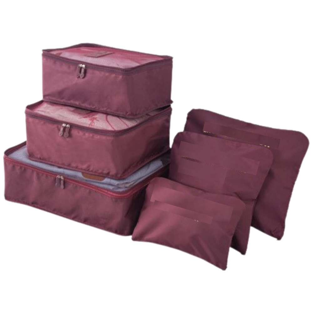 Lot de 6 petits sacs de voyage pour valise