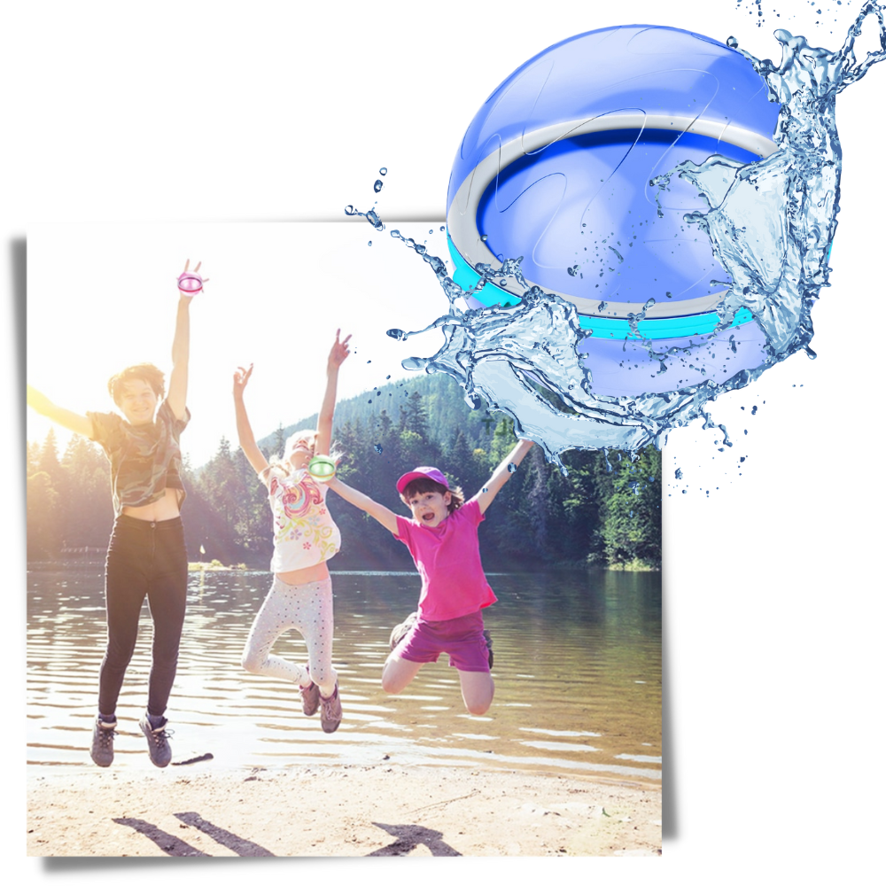 Pack de ballons d'eau réutilisables