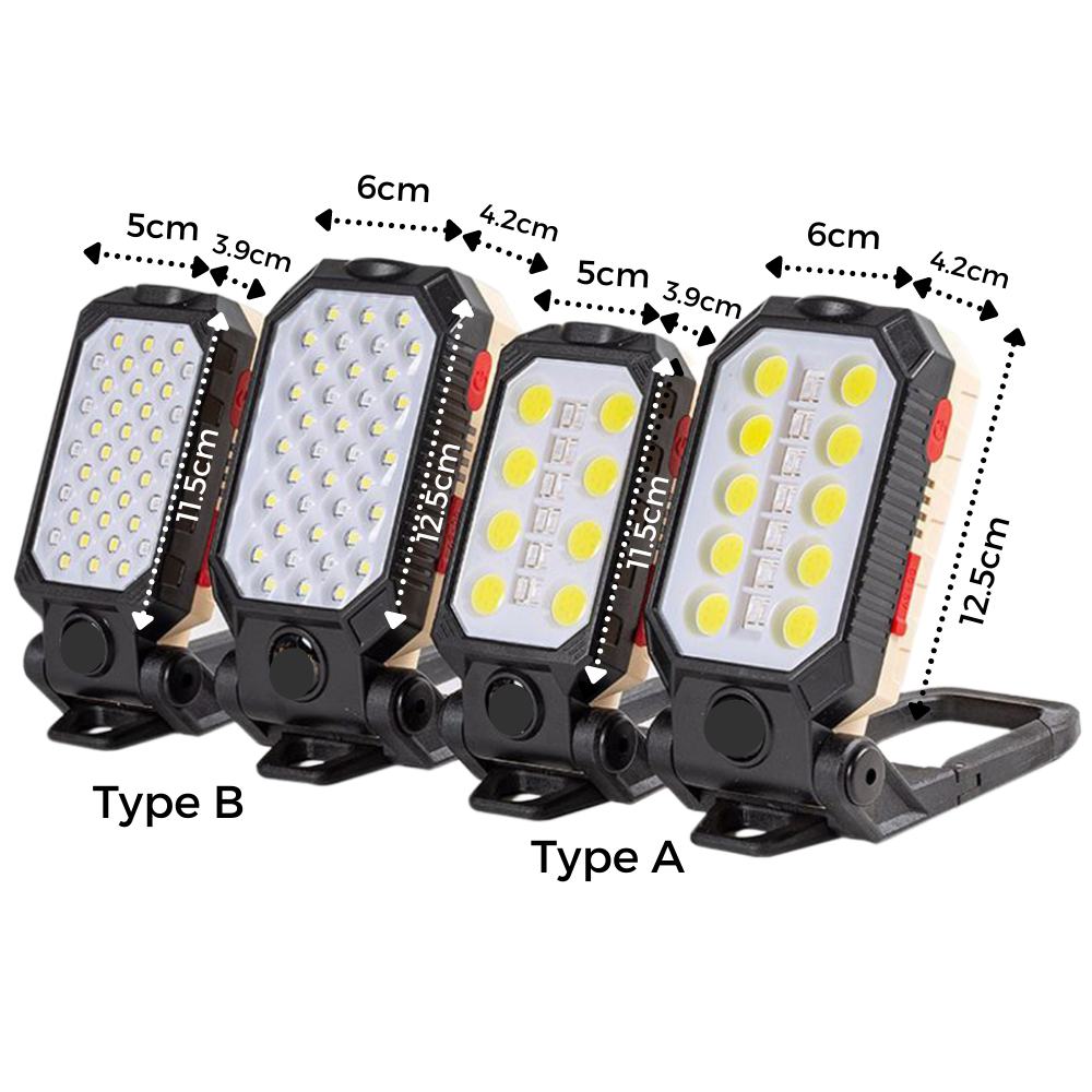 Lampe de poche LED étanche et réglable