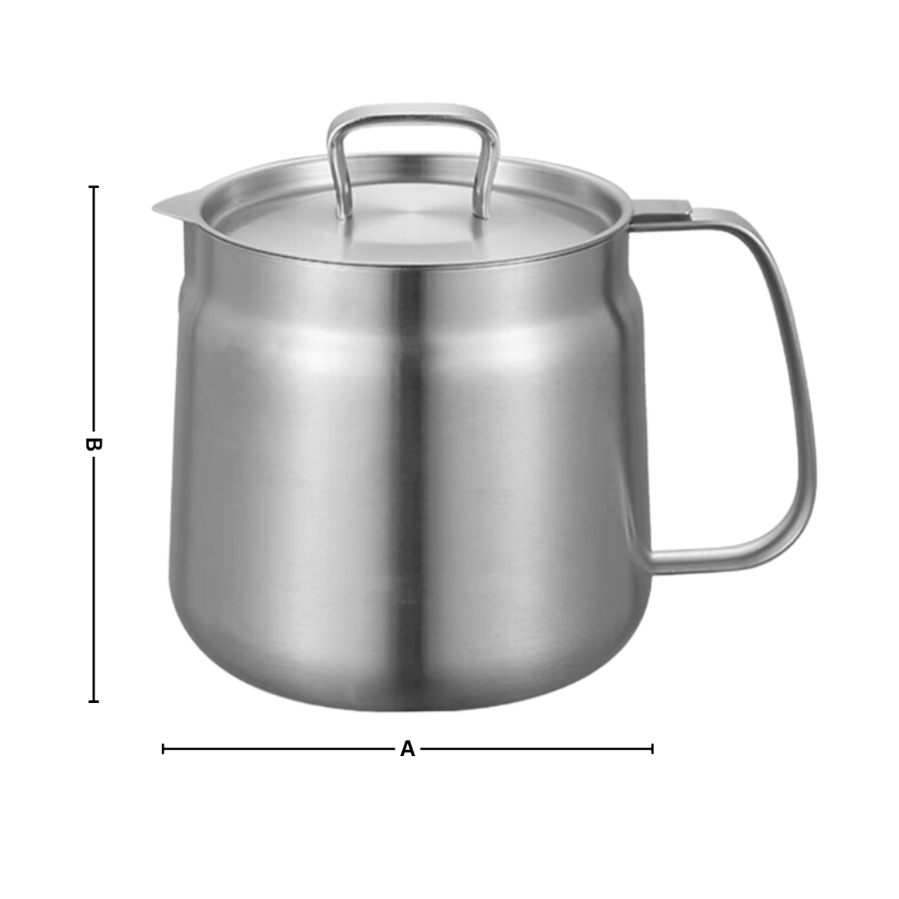 Friteuse en acier inoxydable 2 en 1