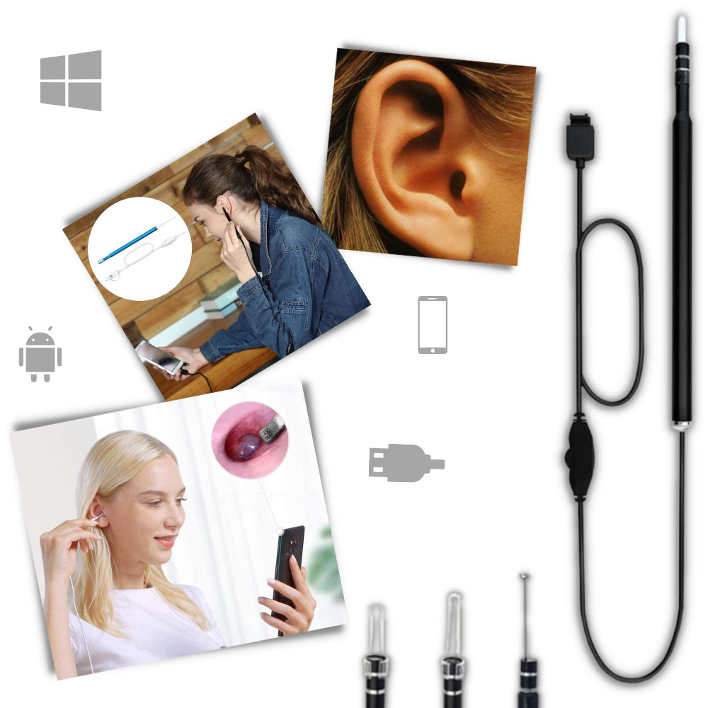 Caméra auriculaire 3 en 1