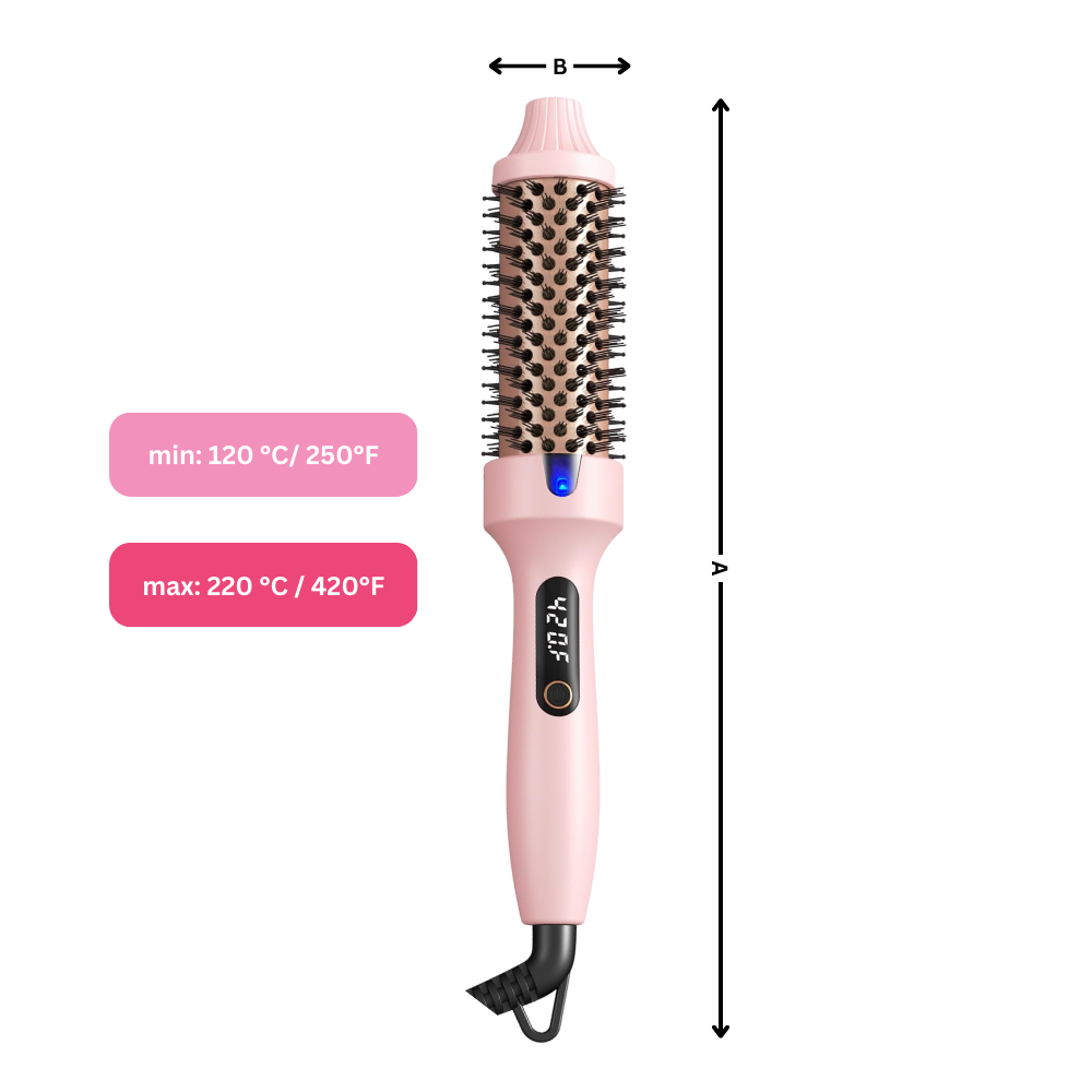 Brosse ronde thermique 3 en 1