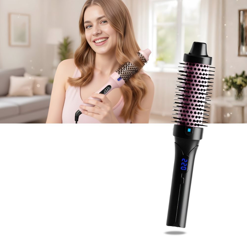 Brosse ronde thermique 3 en 1