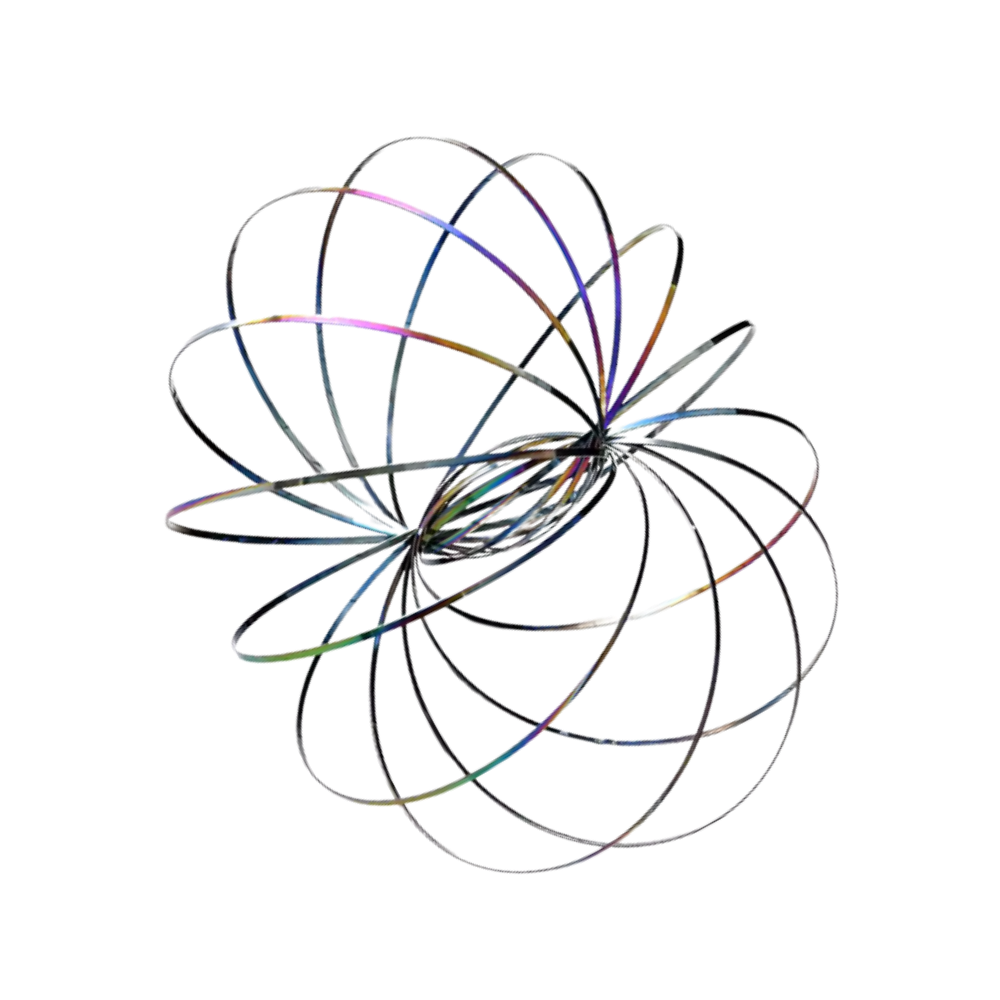 Bracelet spirale bras 3D en acier inoxydable