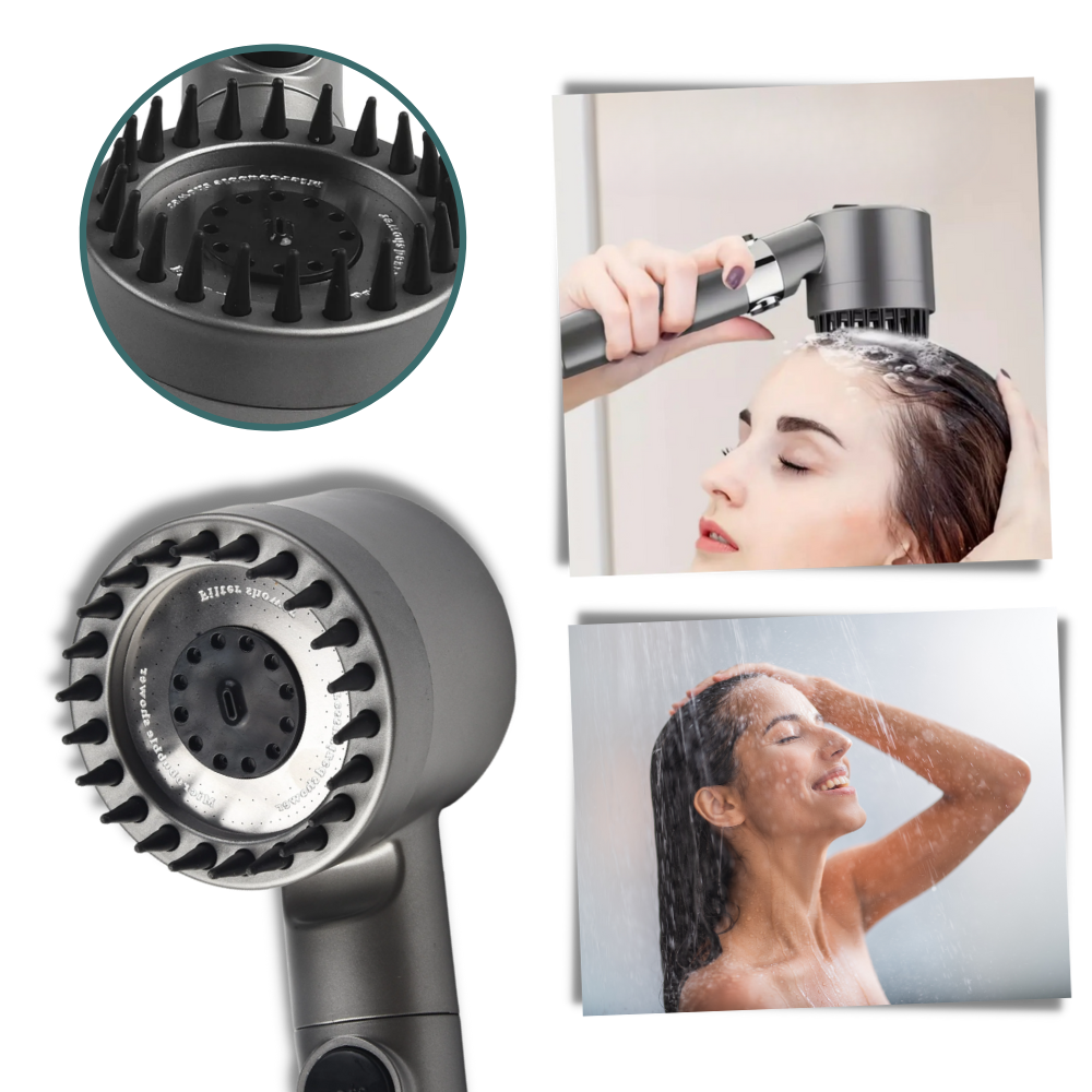 Pommeau de douche haute pression 4 en 1