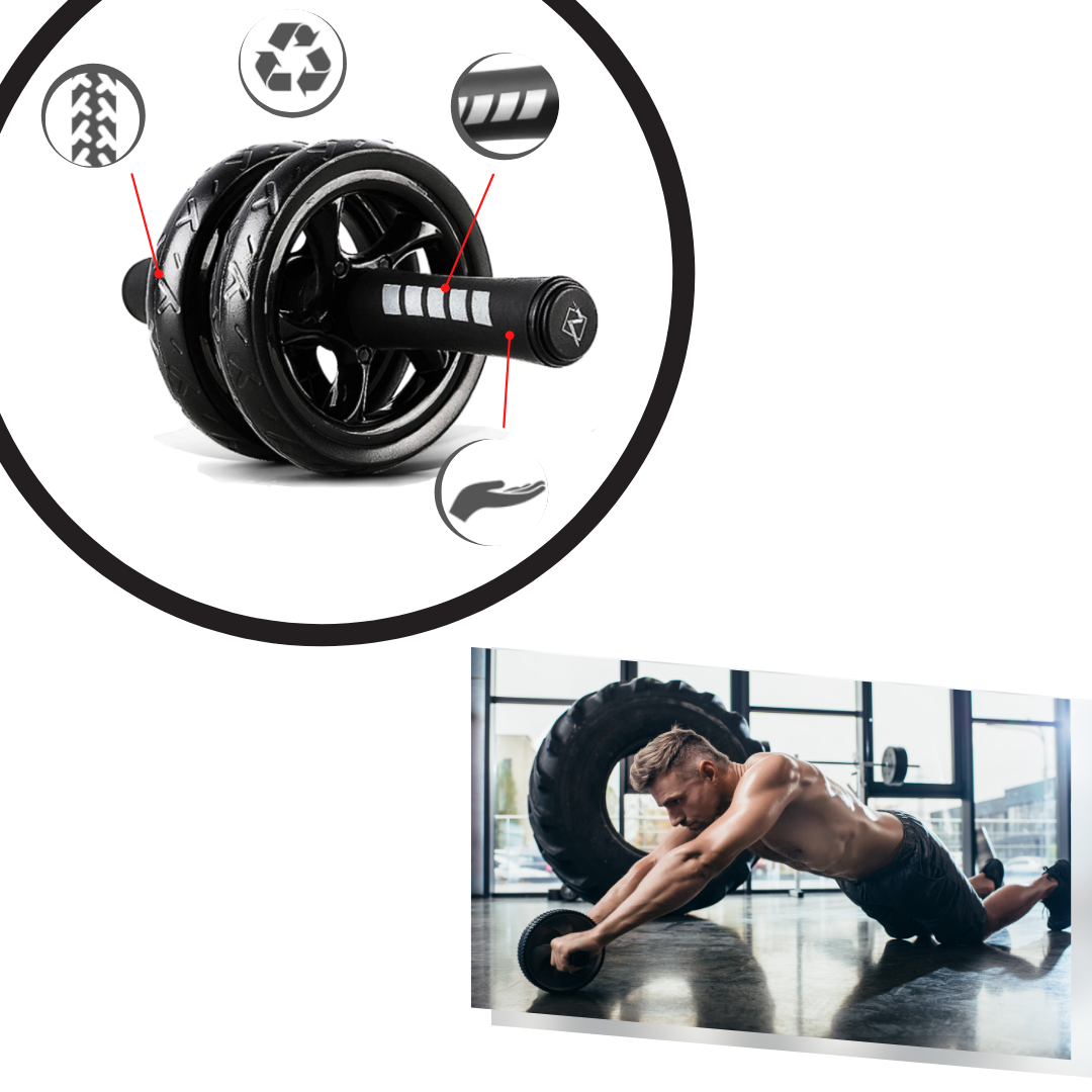 Roulette abdominale fitness