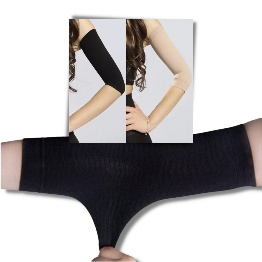 Manchons amincissants thermiques pour les bras