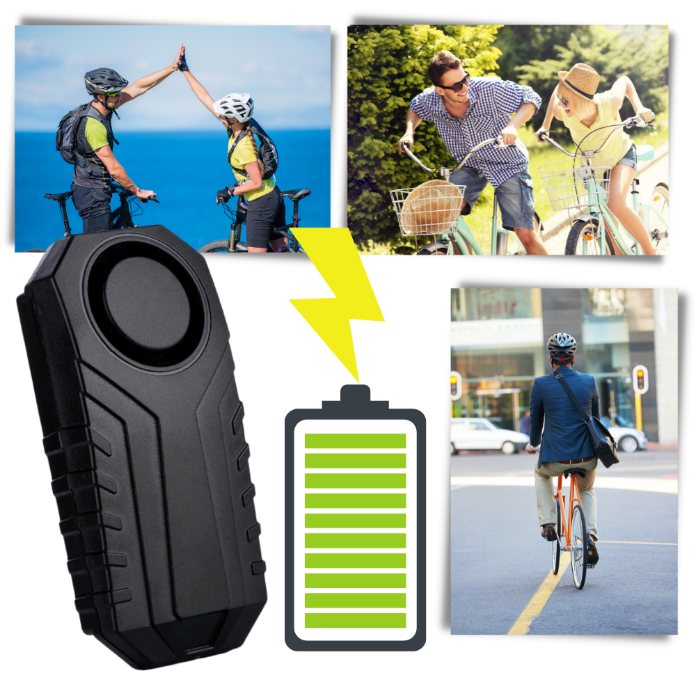 Système d'alarme électrique pour vélo