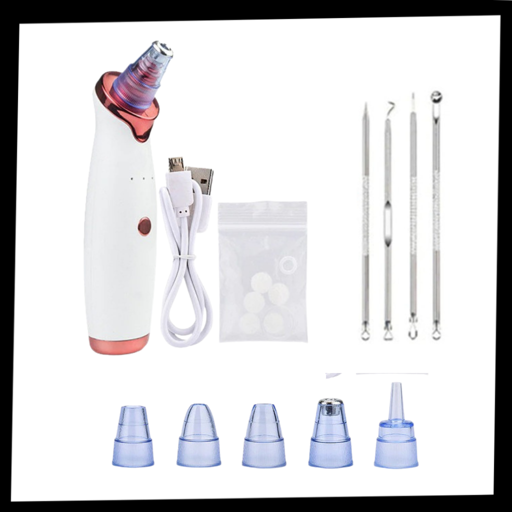 Petit aspirateur extracteur de points noirs
