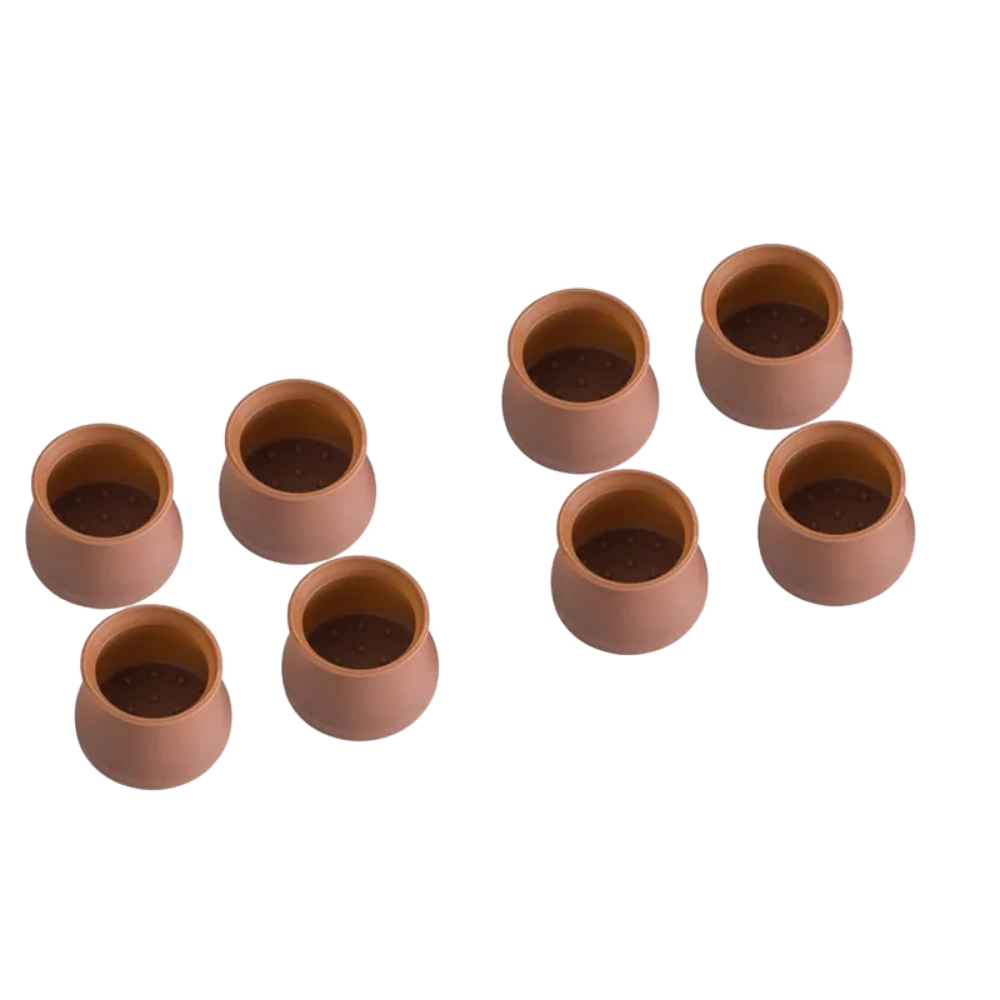 Pack de 8 protections en silicone pour pieds de meubles