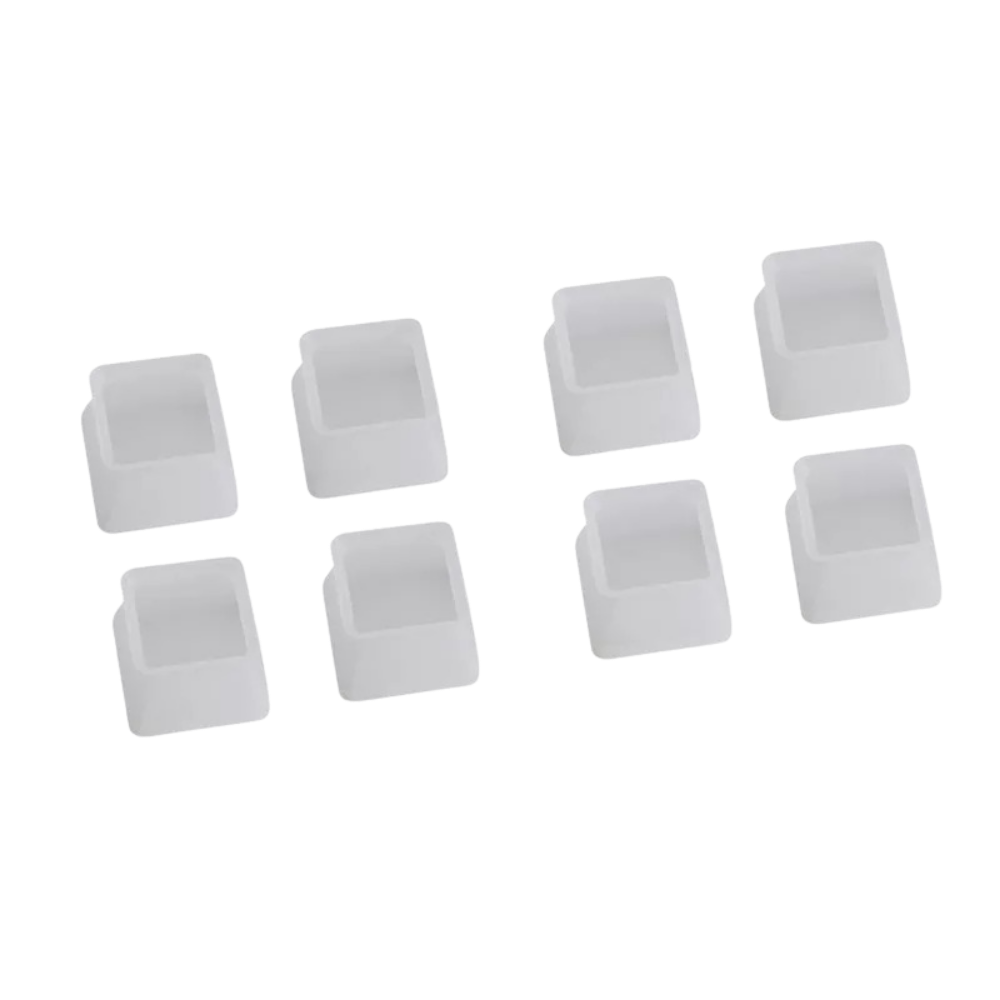 Pack de 8 protections en silicone pour pieds de meubles