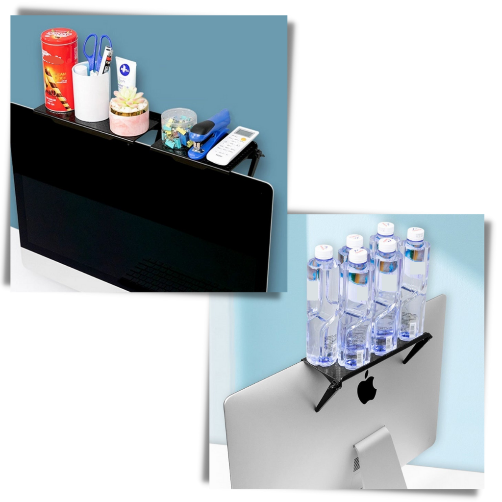 Bureau multifonctionnel avec étagère pour écran