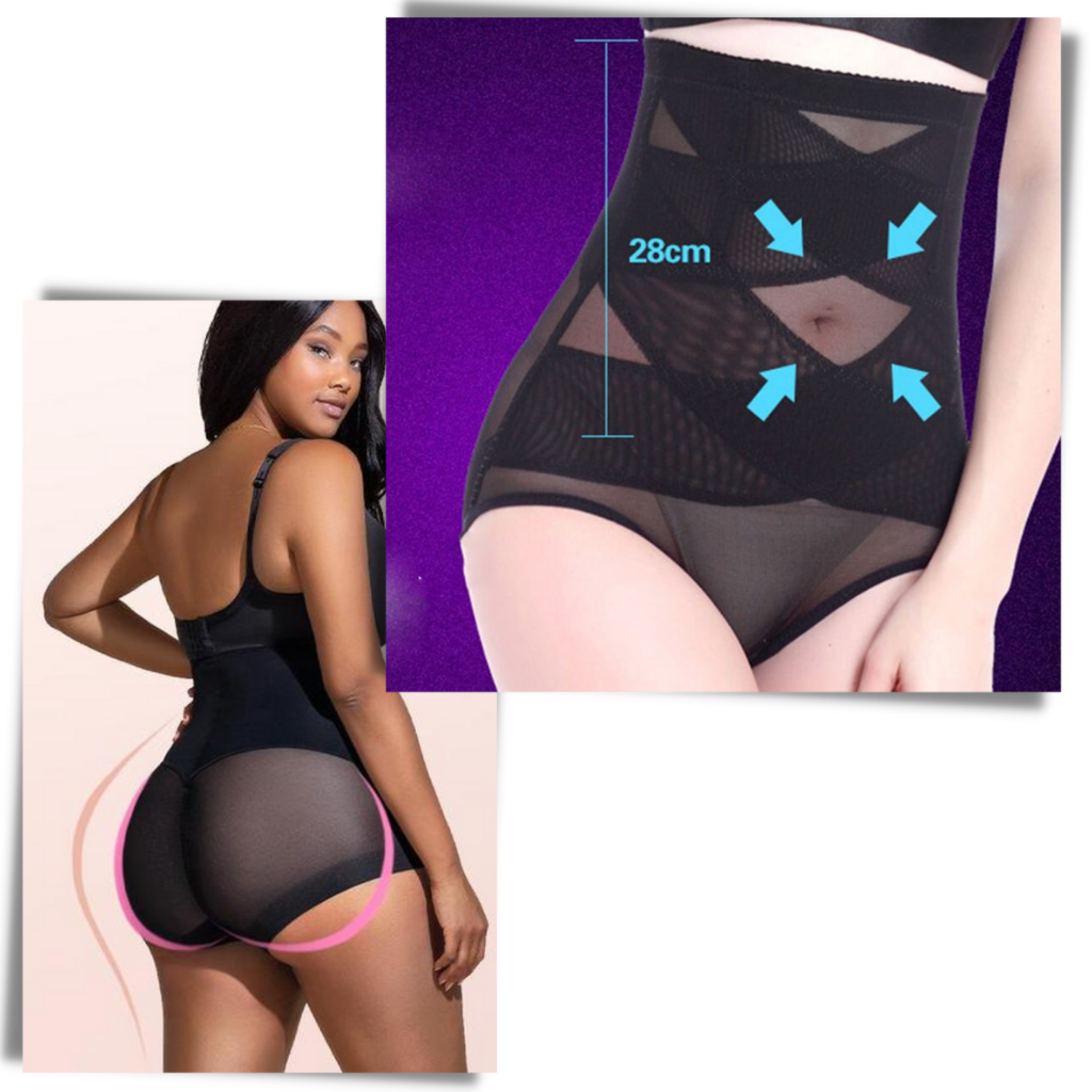 Sous-vêtement de maintien à compression croisée amincissant pour les abdominaux