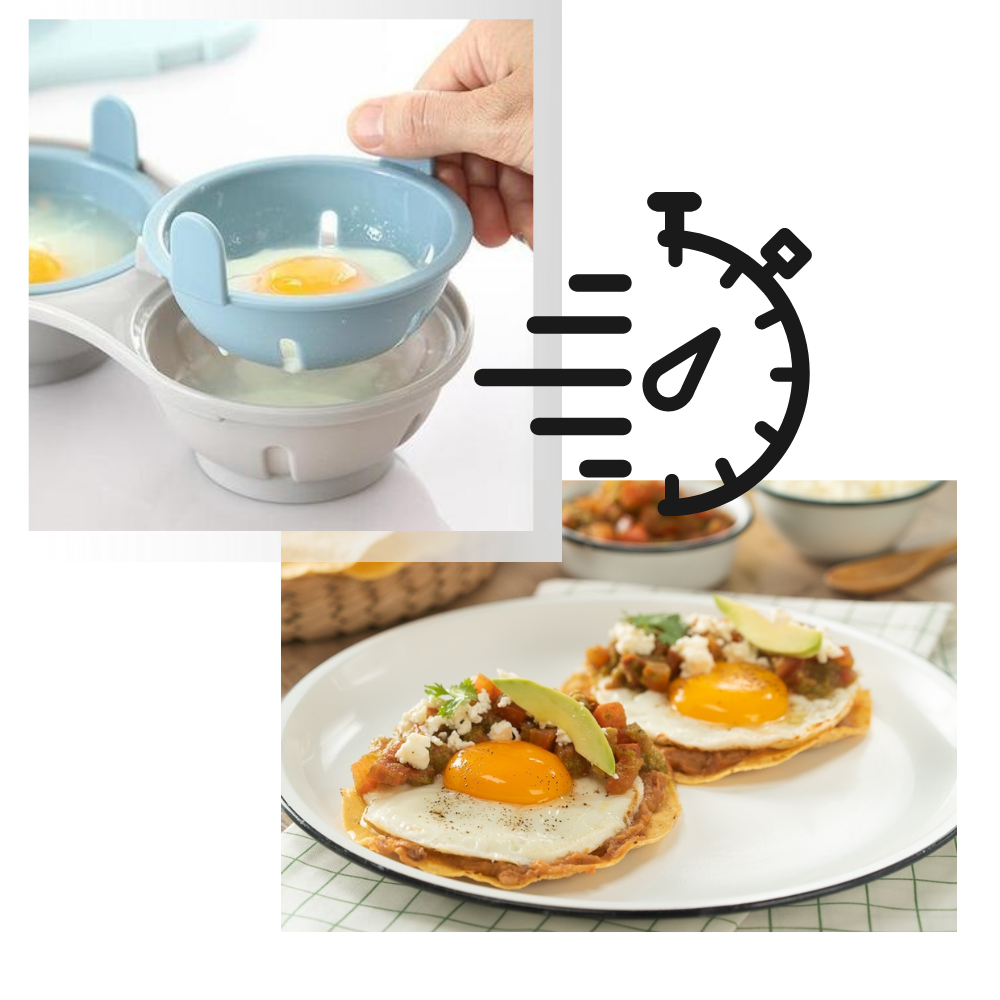 Boîte de cuisson d'œufs à la vapeur