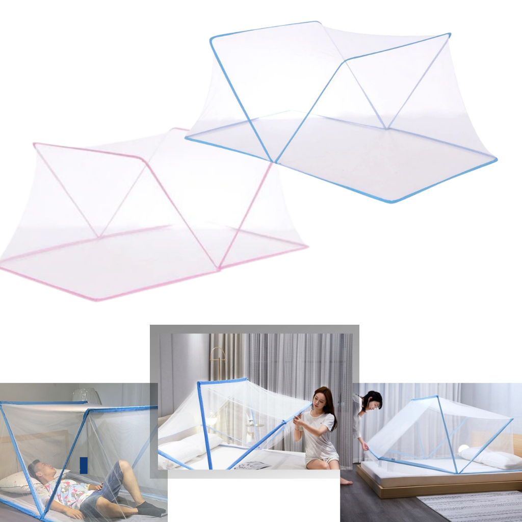 Moustiquaire pliable pour lits