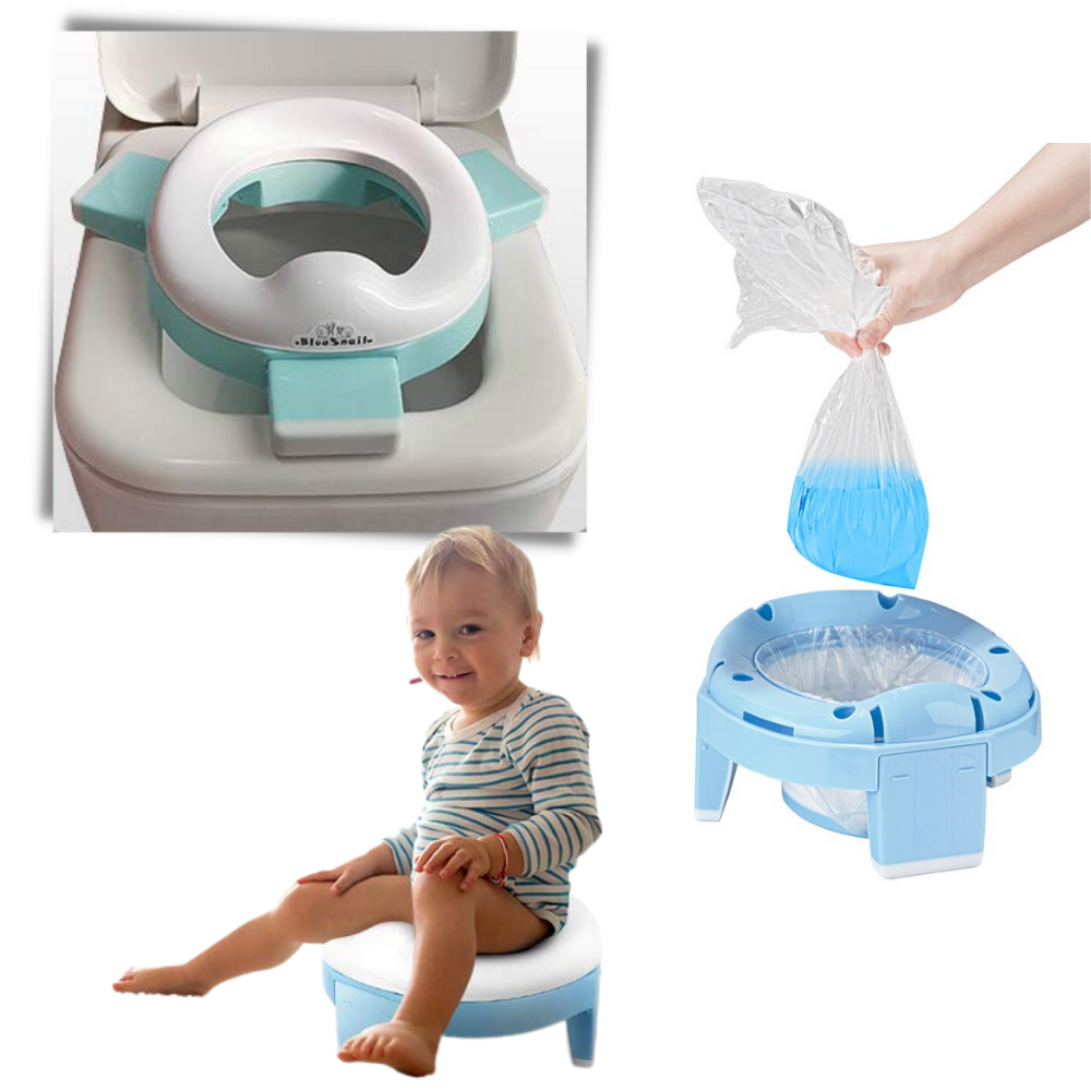 Pot pliable 3 en 1 pour les tout-petits