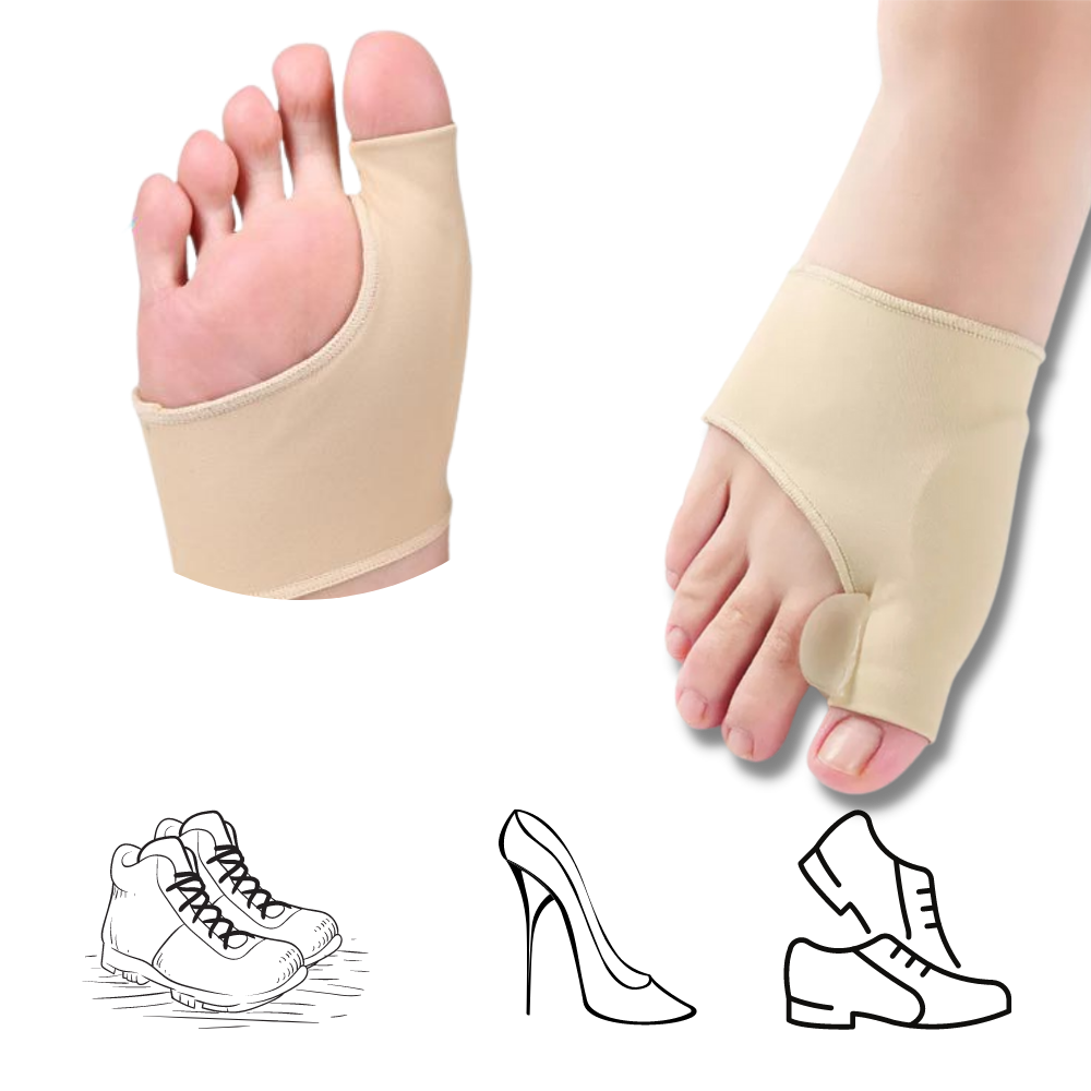 Correcteur d'oignons de pieds en gel