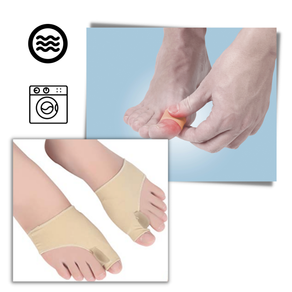 Correcteur d'oignons de pieds en gel
