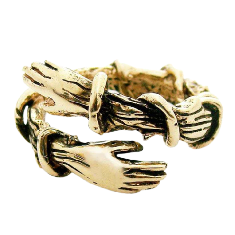 Bague de câlin créative